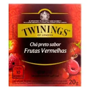 CHA TWININGS PRETO/FRUTAS VERMELHAS 20G