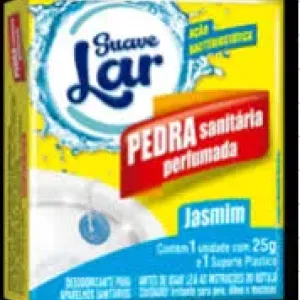PEDRA SANITARIA SUAVE LAR AZUL JASMIM 25G