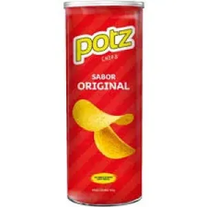 SALGADINHO BATATA POTZ CHIPS ORIGINAL 120GR