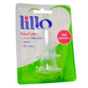 MAMADEIRA CHUQUINHA LILLO AZUL 0-3 MESES 50ML COD 601120