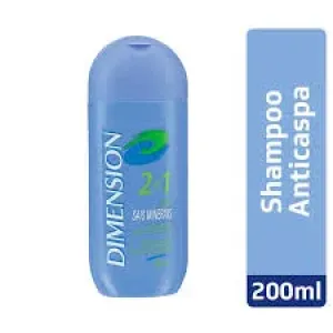 SHAMPOO/CONDICIONADOR DIMENSION 2X1 NORMAIS/OLEOSOS 200ML