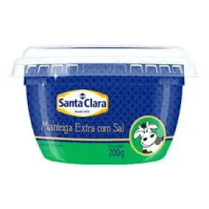 MANTEIGA SANTA CLARA C/ SAL 200G