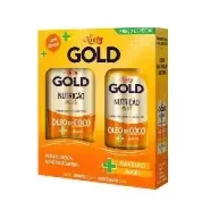 KIT SHAMPOO/CONDICIONADOR NIELY GOLD OLEO DE COCO 450ML