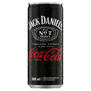 WHISKY JACK DANIELS E COCA-COLA 269ML