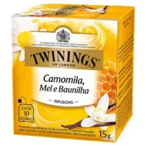 CHA TWININGS MISTO CAMOMILA/MEL/BAUNILHA 15G