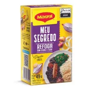 TEMPERO MAGGI MEU SEGREDO REFOGA C/ CEBOLA E ALHO 49GR