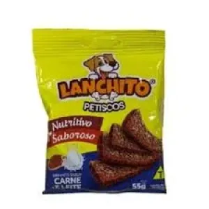 BIFINHO P/CAES LANCHITO CARNE E LEITE 55G