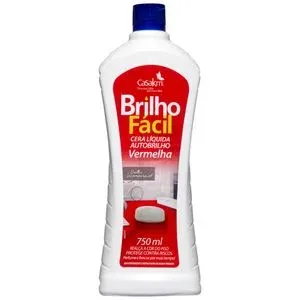 CERA LIQUIDA BRILHO FACIL VERMELHA 750ML