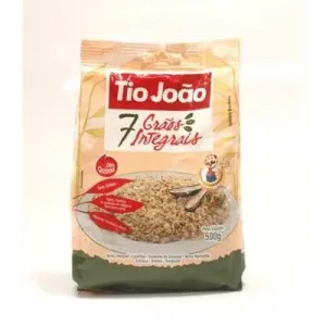 ARROZ TIO JOAO 7 GRAOS INTEGRAIS 500G