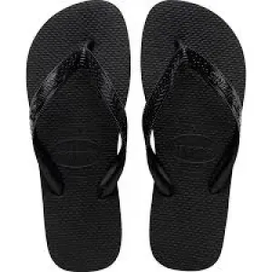 CHINELO HAVAIANAS TOP PRETO N39/40