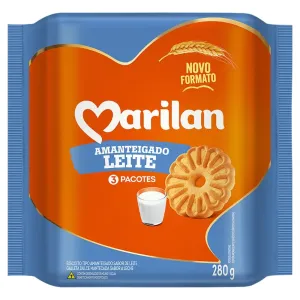 BISCOITO MARILAN AMANTEIGADO LEITE 280G