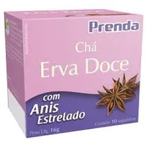 CHA PRENDA ERVA DOCE C/ANIS ESTRELADO 16GR