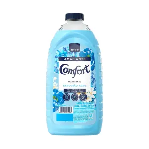 AMACIANTE DE ROUPA COMFORT TRADICIONAL EXPLOSAO AZUL 1.8L
