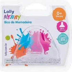 BICO MAMADEIRA LOLLY SILICONE NENNY
