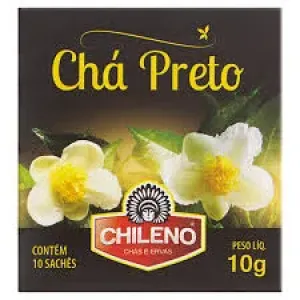 CHA CHILENO PRETO 10GR C/10