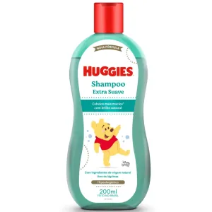 SHAMPOO HUGGIES TURMA DA MONICA EXTRA SUAVE 200ML