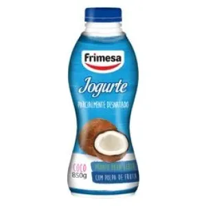 IOGURTE FRIMESA COCO PARCIALMENTE DESNATADO GRF 850GR