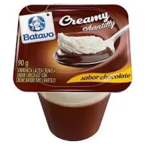 SOBREMESA LACTEA BATAVO CREAMY CHANTILLY SABOR CHOCOLATE  90GR