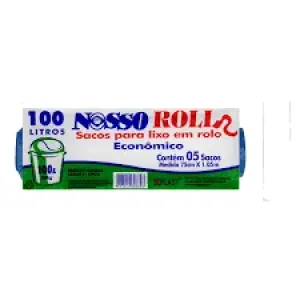 SACO LIXO NOSSO ROLLO 100L C/5