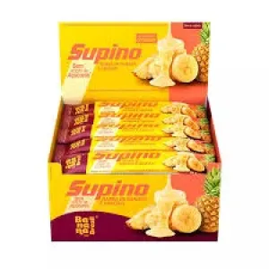 BARRA DE CEREAL SUPINO LIGHT BANANA E ABACAXI 24GR