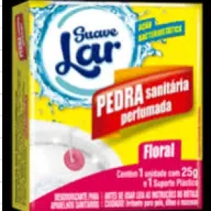 PEDRA SANITARIA SUAVE LAR FLORAL 25G