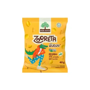 SALGADINHO SABOR QUEIJO MAE TERRA ZOORETA SEM GLUTEN 45GR