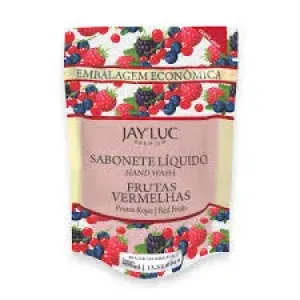 SABONETE LIQUIDO JAYLUC FRUTAS VERMELHAS REFIL 400ML