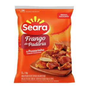 FRANGO A PASSARINHO TEMPERADO SEARA 1KG