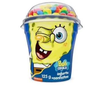 IOGURTE BATAVINHO BOB ESPONJA C/CONFEITOS 125GR