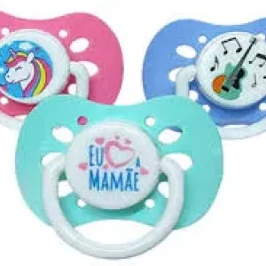 CHUPETA BICO REDONDO SILICONE AMPLAS 1078