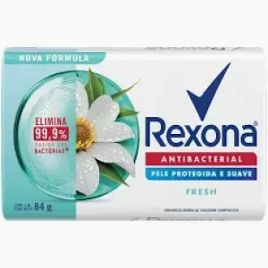 SABONETE REXONA ANTIBACTERIAL AGUA DE ROSAS  84G