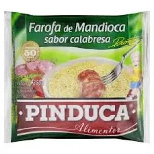 FAROFA DE MANDIOCA PINDUCA CALABRESA 250GR
