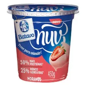 CREME QUEIJO QUARK NUV BATAVO MORANGO 450G