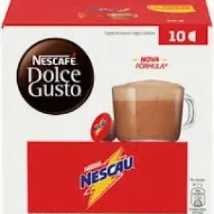 CAFE EM CAPSULA NESCAFE DOLCE GUSTO NESCAU C/10UN 170G