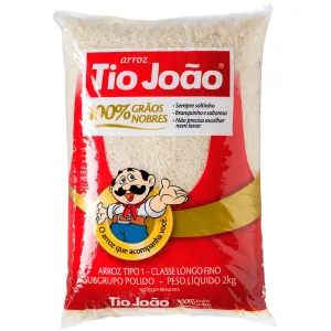 ARROZ TIO JOAO BRANCO T1 2KG