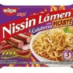 ESPAGUETE INSTANTANEO NISSIN LAMEN CALABRESA PICANTE 80GR