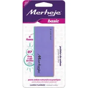 BLOCO POLIDOR MERHEJE BASIC ROXO