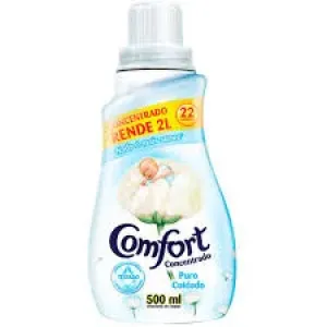 AMACIANTE DE ROUPA COMFORT CONCENTRADO PURO CUIDADO 500ML