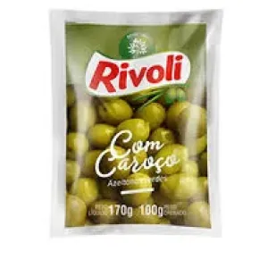 AZEITONAS RIVOLI PRETA  C/CAROCO 330GR