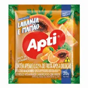 REFRESCO APTI LARANJA E MAMAO 20G