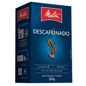 CAFE MELITTA DESCAFEINADO CX 250G