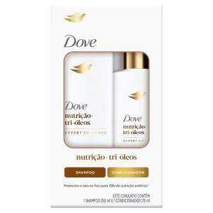 SHAMPOO/CONDICIONADOR DOVE NUTRICAO TRI OLEO 350ML