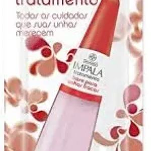 ESMALTE IMPALA TRATAMENTO BASE P/UNHAS FRACAS 7.5 ML