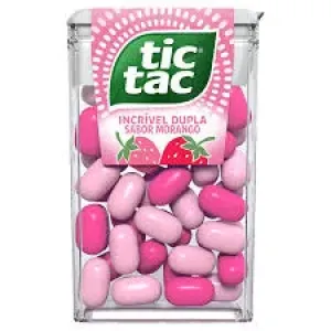 PASTILHA TIC TAC MORANGO 14.5G