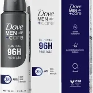 DESODORANTE DOVE CLINICAL MEN CARE 150ML