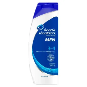 SHAMPOO HEAD E SHOULDERS MEN 3 EM 1 200ML