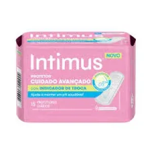 ABSORVENTE INTIMUS CUIDADO E PROTETOR DIARIO COM INDICADOR DE TROCA C/15