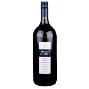 VINHO MAISON DE VILLE CABERNET MERLOT TINTO MEIO SECO 1.5L