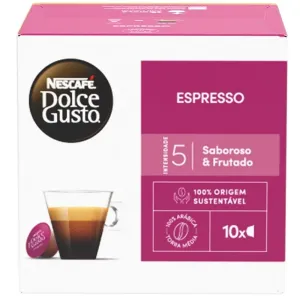 CAFE EM CAPSULA NESCAFE DOLCE GUSTO ESPRESSO C/10UN 60G