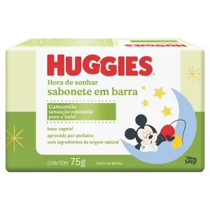 SABONETE HUGGIES TURMA DA MONICA CHA DE CAMOMILA 75G